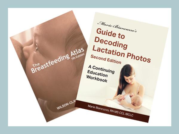 Marie Biancuzzo's Guide to Decoding Lactation Photos Workbook (2nd ed.) PLUS Breastfeeding Atlas (7th ed.)